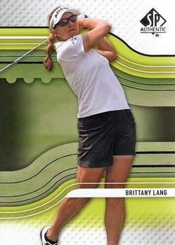 2012 SP Authentic - Rookie Extended Series #R28 Brittany Lang Front