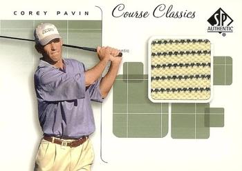 2002 SP Authentic - Course Classics Game-Used Shirt #CC-CP Corey Pavin Front
