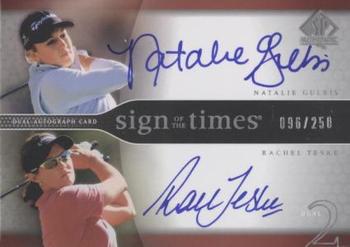 2004 SP Authentic - Sign of the Times Dual #NG/RT Natalie Gulbis / Rachel Teske Front