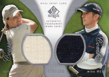 2004 SP Authentic - Course Combos #C2-13 Lorie Kane / Mike Weir Front