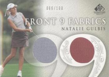 2004 SP Signature - Front 9 Fabrics Dual #F9F-NG Natalie Gulbis Front