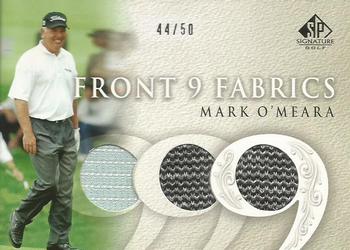 2004 SP Signature - Front 9 Fabrics Triple #F9T-MO Mark O'Meara Front