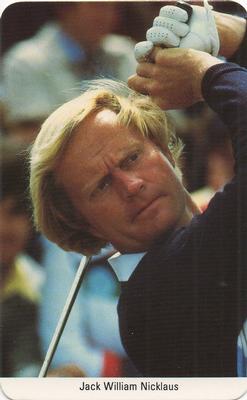 1987 Fax-Pax #NNO Jack Nicklaus Front