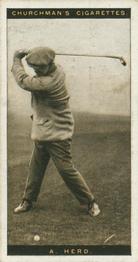 1927 Churchman's Famous Golfers #18 Alexander Herd Front
