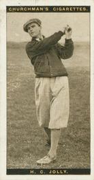 1927 Churchman's Famous Golfers #26 Herbert Jolly Front