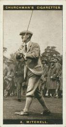 1927 Churchman's Famous Golfers #31 Abe Mitchell Front