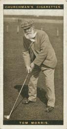 1927 Churchman's Famous Golfers #33 Tom Morris Front