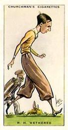 1931 Churchman's Prominent Golfers (Small) #46 Roger Wethered Front