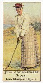 1900 Cope's Golfers #32 Margaret Scott Front