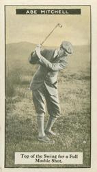 1925 Imperial Tobacco Golf Cards #33 Abe Mitchell Front