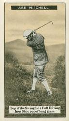 1925 Imperial Tobacco Golf Cards #35 Abe Mitchell Front