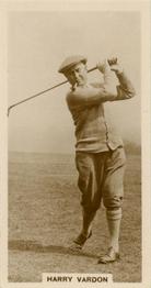 1928 Millhoff Famous Golfers #5 Harry Vardon Front