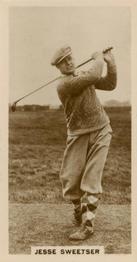 1928 Millhoff Famous Golfers #10 Jesse Sweetser Front