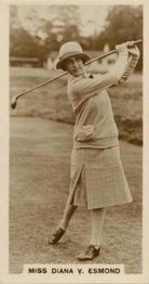 1928 Millhoff Famous Golfers #11 Diana Esmond Front