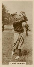 1928 Millhoff Famous Golfers #24 Tommy Armour Front