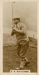 1928 Millhoff Famous Golfers #27 Ernest Whitcombe Front