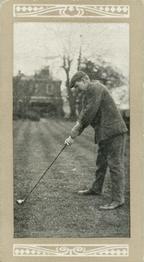 1914 Marsuma Famous Golfers and Their Strokes #26 J.H. Taylor Front