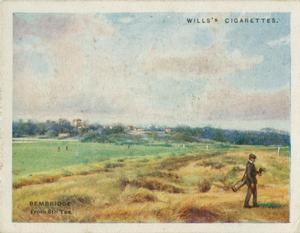 1924 Wills's Cigarettes Golfing #1 Bembridge Front