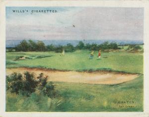 1924 Wills's Cigarettes Golfing #7 Ganton Front