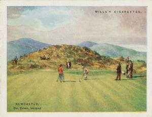 1924 Wills's Cigarettes Golfing #13 Newcastle Front