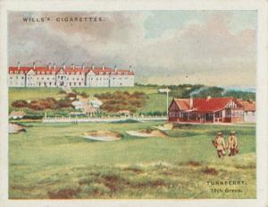 1924 Wills's Cigarettes Golfing #24 Turnberry Front