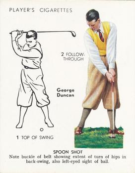 1939 Player's Golf - Without copyright line #14 George Duncan Front