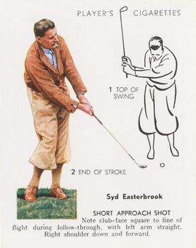 1939 Player's Golf - Without copyright line #15 Syd Easterbrook Front