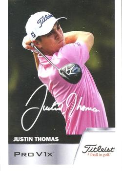 2016 Acushnet Titleist Pro V1x #NNO Justin Thomas Front