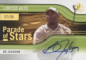 2012 SP Authentic - Parade of Stars Limited Auto #62 Bo Jackson Front