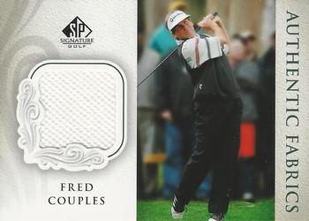 2004 SP Signature - Authentic Fabrics #AF-FC Fred Couples Front