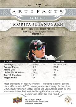 2021 Upper Deck Artifacts #17 Moriya Jutanugarn Back