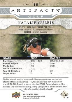 2021 Upper Deck Artifacts #19 Natalie Gulbis Back