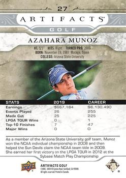 2021 Upper Deck Artifacts #27 Azahara Munoz Back