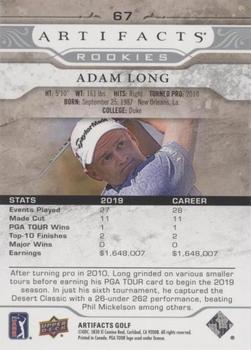 2021 Upper Deck Artifacts #67 Adam Long Back