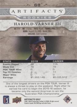 2021 Upper Deck Artifacts #68 Harold Varner III Back