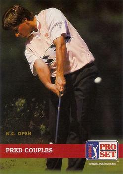 1992 Pro Set PGA Tour The Honda Classic #1 Fred Couples Front