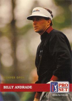 1992 Pro Set PGA Tour The Honda Classic #43 Billy Andrade Front