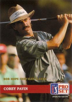 1992 Pro Set PGA Tour The Honda Classic #84 Corey Pavin Front