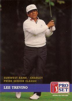 1992 Pro Set PGA Tour The Honda Classic #199 Lee Trevino Front