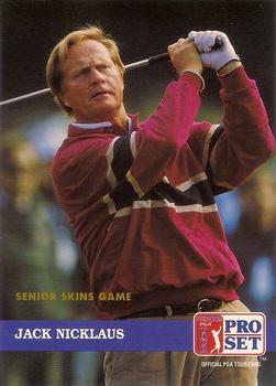 1992 Pro Set PGA Tour The Honda Classic #201 Jack Nicklaus Front