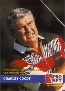 1992 Pro Set PGA Tour The Honda Classic #203 Charles Coody Front
