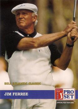 1992 Pro Set PGA Tour The Honda Classic #204 Jim Ferree Front