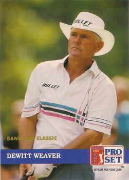 1992 Pro Set PGA Tour The Honda Classic #222 Dewitt Weaver Front