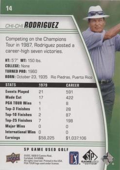 2021 SP Game Used #14 Chi-Chi Rodriguez Back