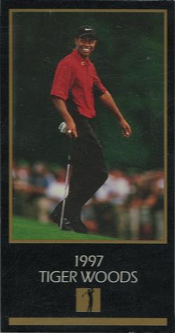 1993-98 Grand Slam Ventures Champions of Golf: The Masters Collection #NNO Tiger Woods Front