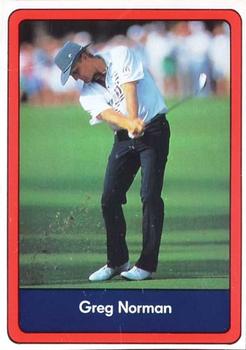1989 Miller Press PGA Tour #NNO Greg Norman Front