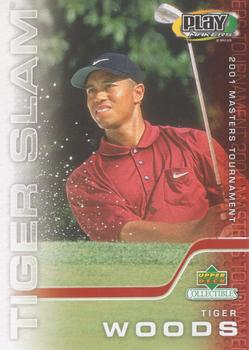 2002 Upper Deck Collectibles Tiger Slam PlayMakers #TWS-4 Tiger Woods Front