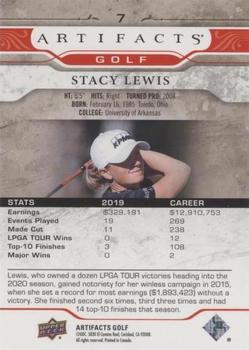 2021 Upper Deck Artifacts - Red #7 Stacy Lewis Back