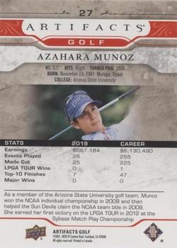 2021 Upper Deck Artifacts - Red #27 Azahara Munoz Back