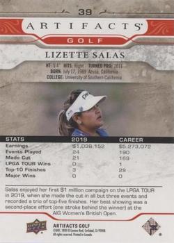 2021 Upper Deck Artifacts - Red #39 Lizette Salas Back